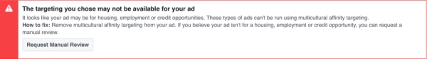 Facebook aggiorna le policies sulle inserzioni pubblicitarie per prevenire discriminazioni
